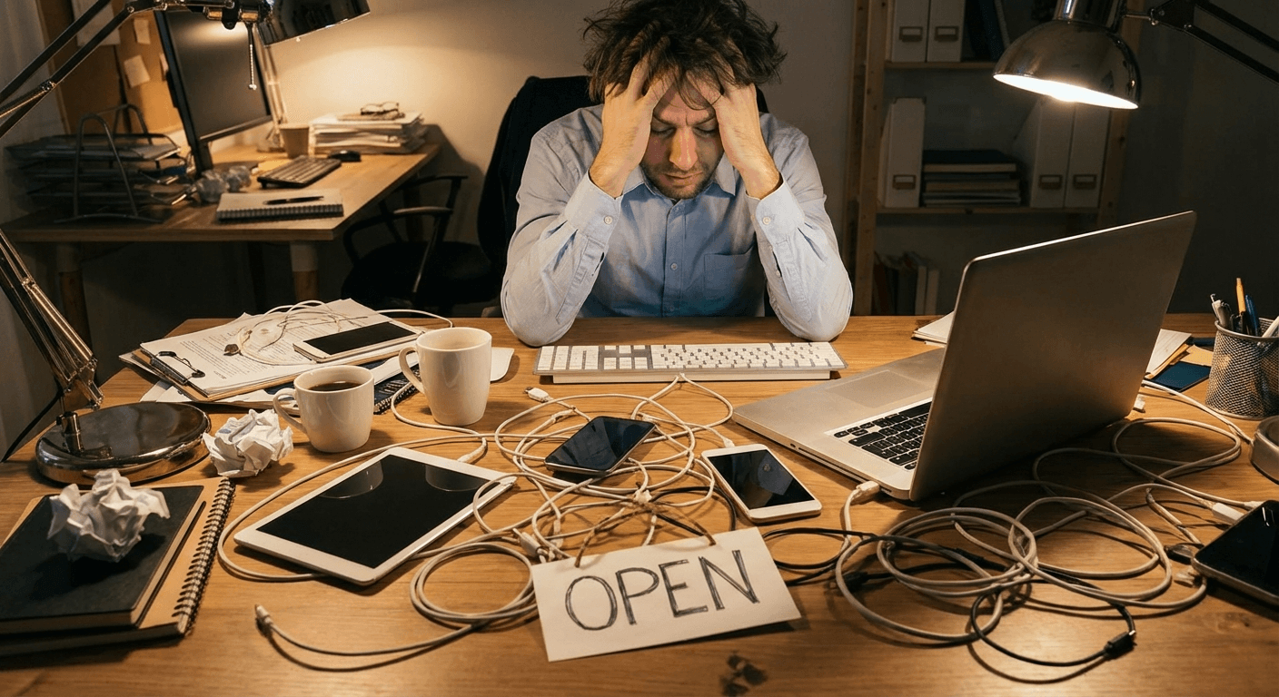 The "Another Tool" Trap: How to Simplify Your Small Business and Stop Feeling Overwhelmed